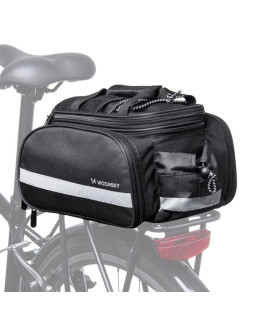 Torba rowerowa wozinsky wbb36bk 21l - czarna