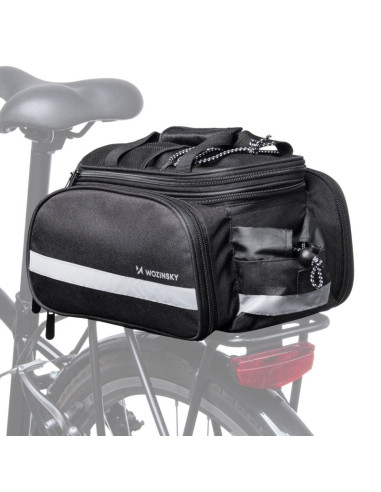 Torba rowerowa wozinsky wbb36bk 21l - czarna