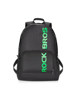 Plecak rockbros h10-bk sportowy składany 18 l - czarny