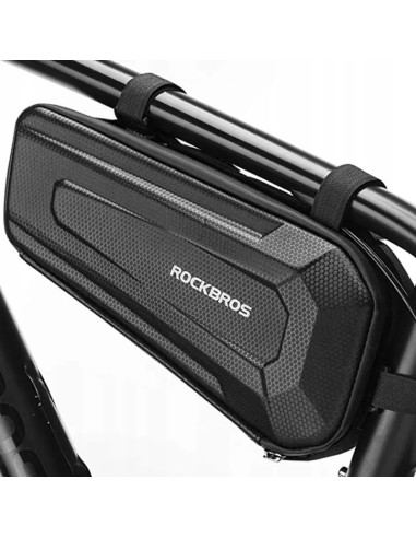 Torba rowerowa rockbros b67 wodoodporna na ramę - czarna
