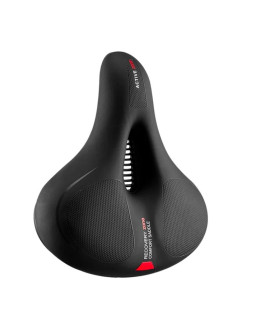 Siodełko rowerowe rockbros aq-6090r - czarno-czerwone