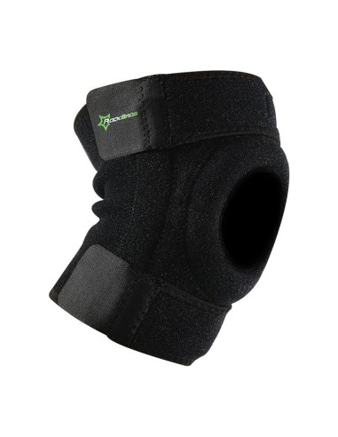 Ochraniacz sportowy rockbros lf1106l na rzepkę i staw kolanowy rozmiar l - czarny
