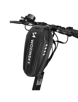 Wozinsky wodoodporna torba na kierownicę hulajnogi torba na hulajnogę 3 l czarna (wsb4bk)