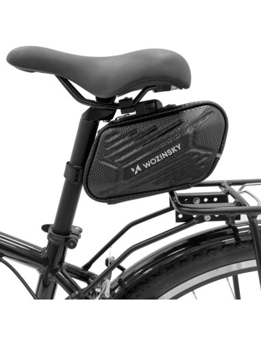 Wozinsky torba rowerowa pod siodełko wodoodporna 1,5 l czarna (wbb27bk)