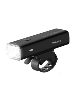 Lampka rowerowa przednia rockbros 24310006001 400 lm + kabel micro usb - usb-a - czarna