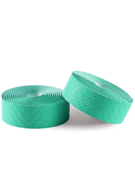 Owijka rockbros na kierownicę z eva wytłaczana - turkusowa