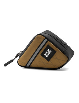 Torba trójkątna rockbros na ramę rowerową 0,25 l - brązowa