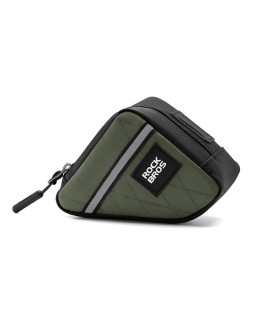 Torba trójkątna rockbros na ramę rowerową 0,25 l - zielona