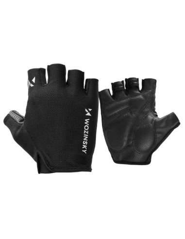 Rękawiczki rowerowe wozinsky wrr-01xl rozmiar xl - czarne