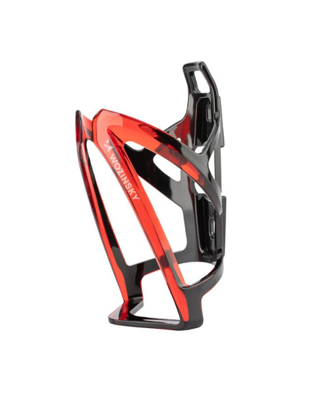 Koszyk wozinsky wur-01br uchwyt rowerowy na bidon - czarno-czerwony