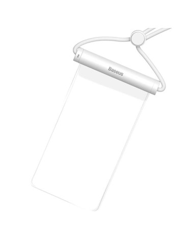 Etui baseus aquaglide bs-pc030 wodoodporne ipx8 z cylindrycznym zapięciem - białe
