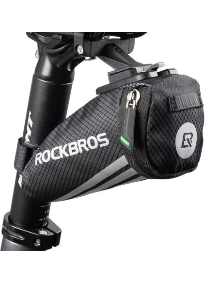 Torba rowerowa rockbros c28bk pod siodełko - czarna