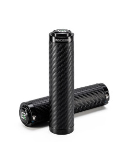 Gripy rowerowe rockbros skręcane chwyty proste antypoślizgowe - czarne