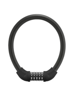 Zapięcie rowerowe rockbros rks570-bk na szyfr - czarne