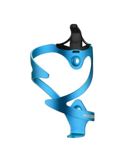 Uchwyt aluminiowy rockbros 2017-11abl na bidon rowerowy - niebieski