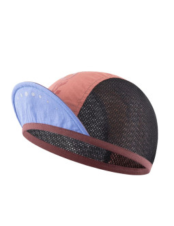 Czapka kolarska rockbros rowerowa z daszkiem pod kask - czerwona