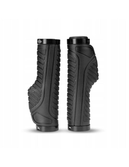 Gripy rowerowe rockbros bt1802bk - czarne