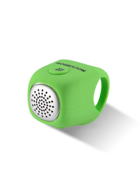 Dzwonek rowerowy rockbros cb1709gn elektroniczny - zielony