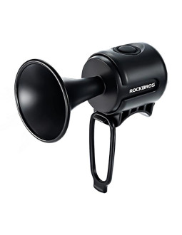 Dzwonek rowerowy rockbros 34210002001 elektroniczny - czarny