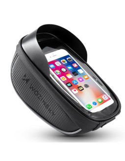Wozinsky torba rowerowa na kierownicę z etui na telefon 1 l czarna (wbb16bk) 2