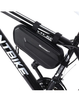 Wozinsky torba rowerowa na ramę roweru 1,5 l czarny (wbb10bk)