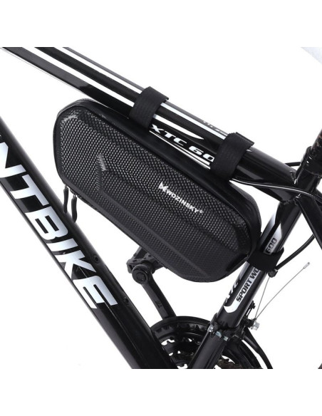 Wozinsky torba rowerowa na ramę roweru 1,5 l czarny (wbb10bk)