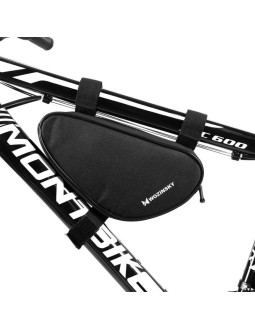 Wozinsky torba rowerowa na ramę roweru 1,5 l czarny (wbb11bk) 2
