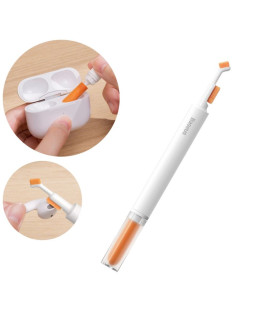 Baseus szczoteczka do czyszczenia słuchawek biała (ngbs000002)