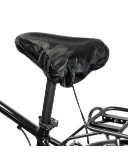 Wodoodporny pokrowiec na siodełko - czarny