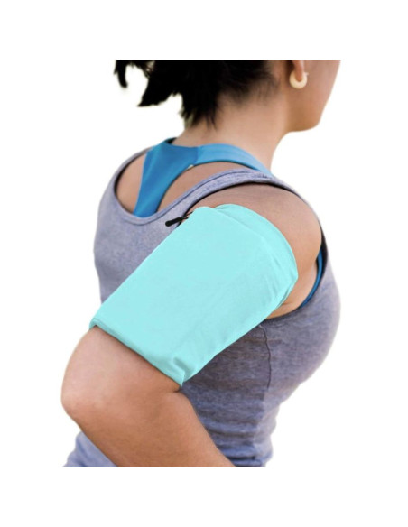 Armband do biegania opaska na ramię na telefon xl niebieska