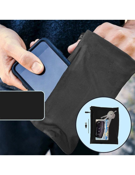 Armband do biegania opaska na ramię na telefon l różowa