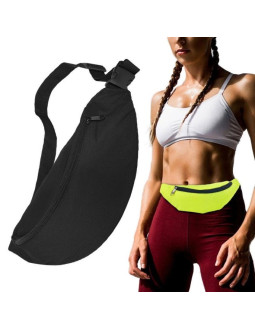 Pas do biegania saszetka nerka etui na telefon klucze dokumenty portfel czarny