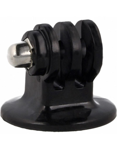 Uchwyt do kamer sportowych z uchwytem gopro do statywu - czarny