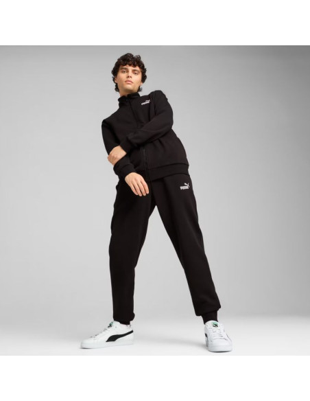 Dres męski puma ess sweat suit czarny 684848 01