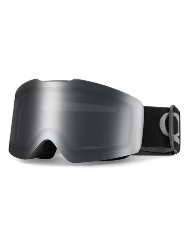 Gogle narciarskie qunature black bezramkowe - czarne