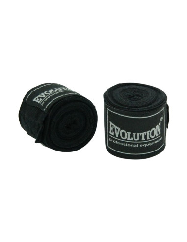 Bandaż bokserski evolution junior sb-325bl czarny