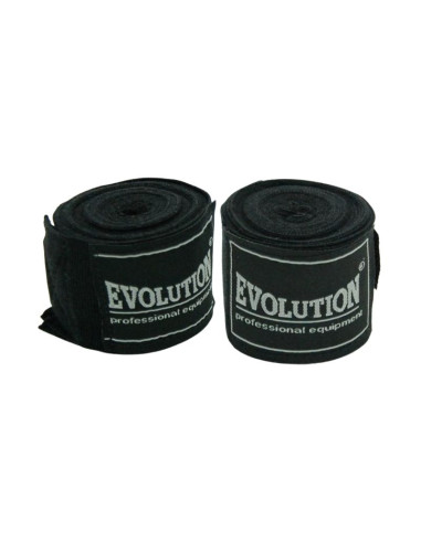 Bandaż bokserski evolution junior sb-325bl czarny