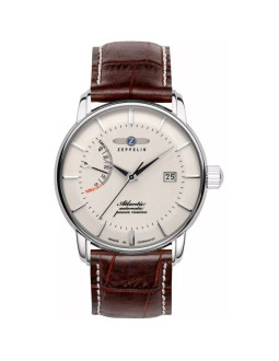 Zegarek męski zeppelin atlantic automatic power reserve  8462-5 + box
