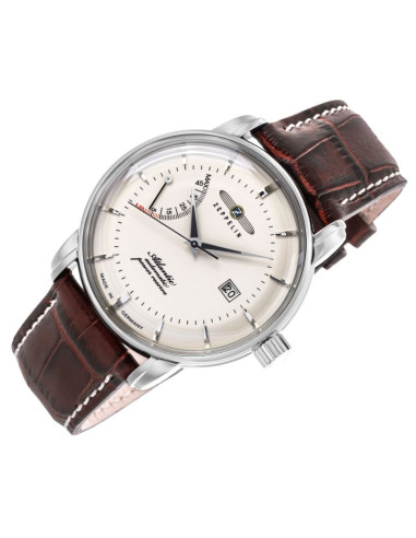 Zegarek męski zeppelin atlantic automatic power reserve  8462-5 + box