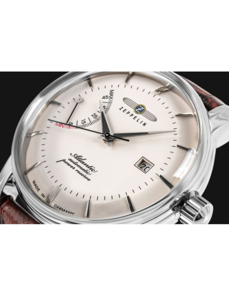 Zegarek męski zeppelin atlantic automatic power reserve  8462-5 + box
