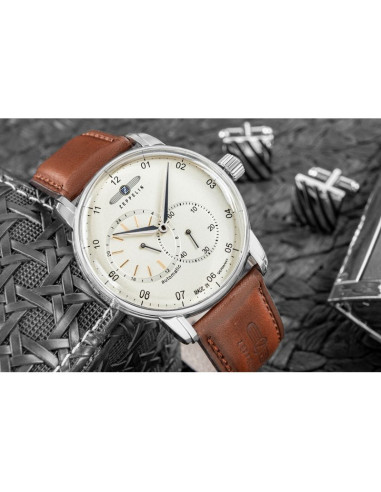 Zegarek męski zeppelin new captain's line automatic 8662-1 + box