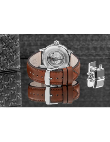 Zegarek męski zeppelin new captain's line automatic 8662-1 + box