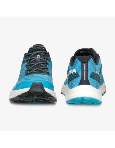 Buty do biegania męskie scarpa spin race - azure/white