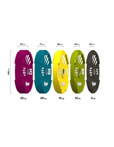 Tiguar kolorowy bumper gumowy 25kg