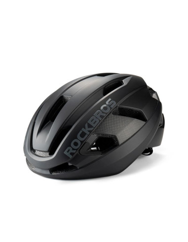 Kask rowerowy rockbros lk-15 z włókna węglowego 58-62 cm - czarny
