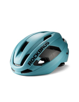 Kask rowerowy rockbros lk-15 z włókna węglowego 58-62 cm - jasnoniebieski