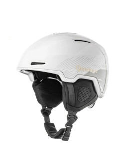 Kask narciarski qunature 10130003002 z nausznikami snowboard 54-58 cm - biały