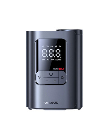 Kompresor bezprzewodowy baseus gotrip va1 super mini z 3 końcówkami - czarny
