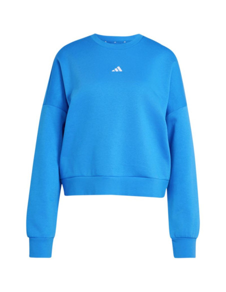 Bluza damska adidas essentials small logo feelcozy niebieska kc5280