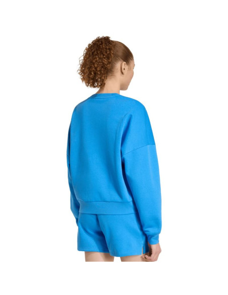 Bluza damska adidas essentials small logo feelcozy niebieska kc5280